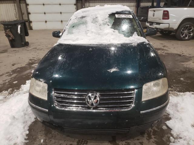 Photo 5 from auction – 2002 VOLKSWAGEN PASSAT GLX with VIN WVWTH63B42P309809