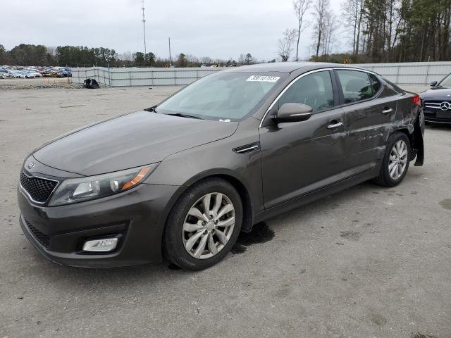 KIA OPTIMA EX 2014 with VIN 5XXGN4A72EG341523 - Photo from auction