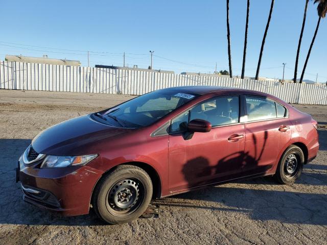 HONDA CIVIC LX 2015 with VIN 2HGFB2E50FH534545 - Photo from auction
