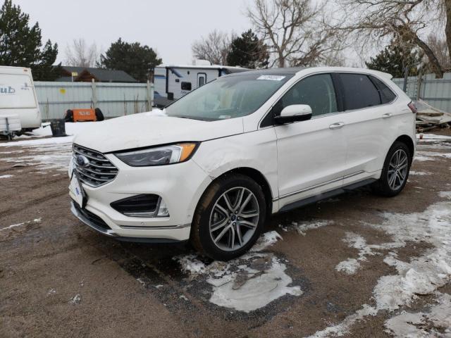 FORD EDGE TITAN 2019 with VIN 2FMPK4K94KBC48034 - Photo from auction