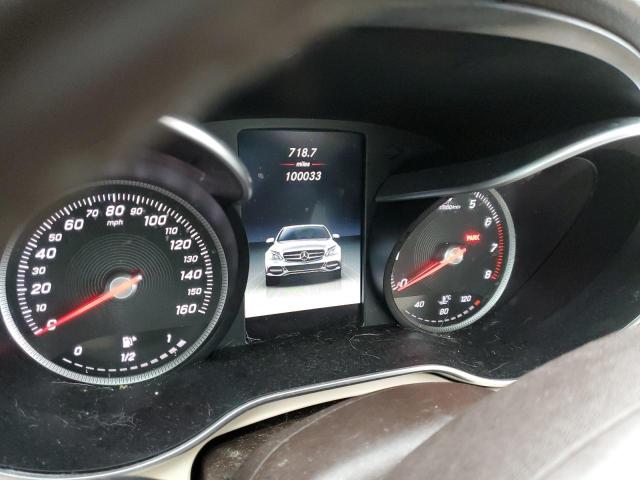 Photo 9 from auction – 2015 MERCEDES-BENZ C CLASS with VIN 55SWF4KB6FU080623