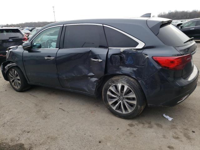 Photo 2 from auction – 2016 ACURA MDX TECHNO with VIN 5FRYD4H41GB033525