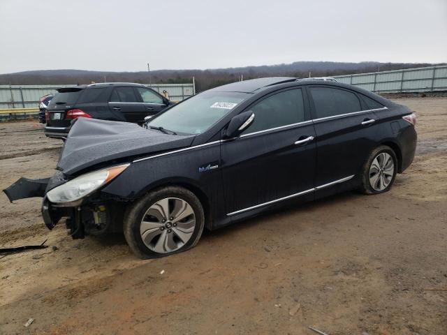 HYUNDAI SONATA HYB 2013 with VIN KMHEC4A40DA067554 - Photo from auction