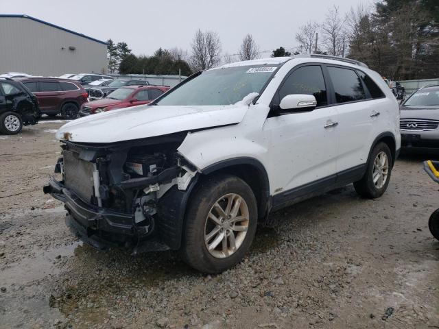 KIA SORENTO LX 2015 with VIN 5XYKTCA62FG610392 - Photo from auction