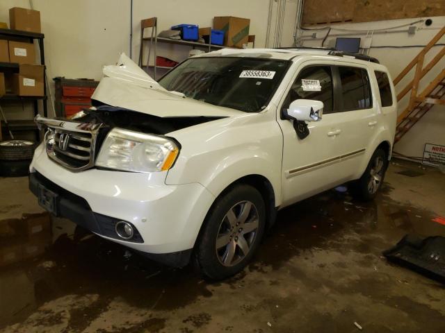 HONDA PILOT TOUR 2015 with VIN 5FNYF4H91FB019226 - Photo from auction