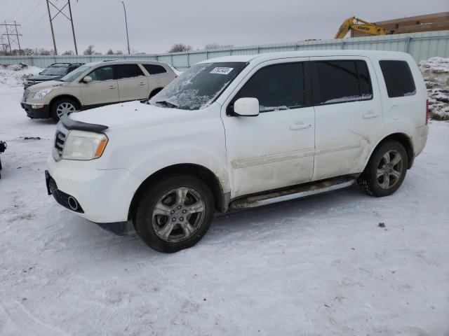 HONDA PILOT EXL 2012 with VIN 5FNYF4H50CB058639 - Photo from auction