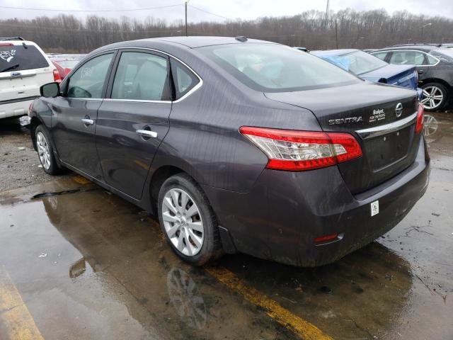 Photo 2 from auction – 2015 NISSAN SENTRA S with VIN 3N1AB7APXFL686369