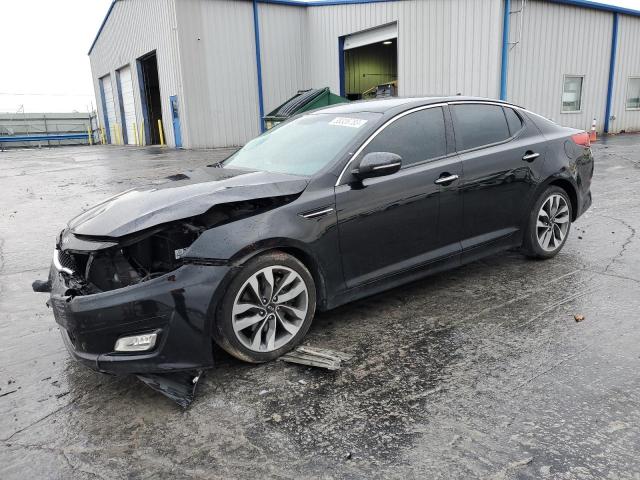 KIA OPTIMA SX 2015 with VIN 5XXGR4A77FG513468 - Photo from auction