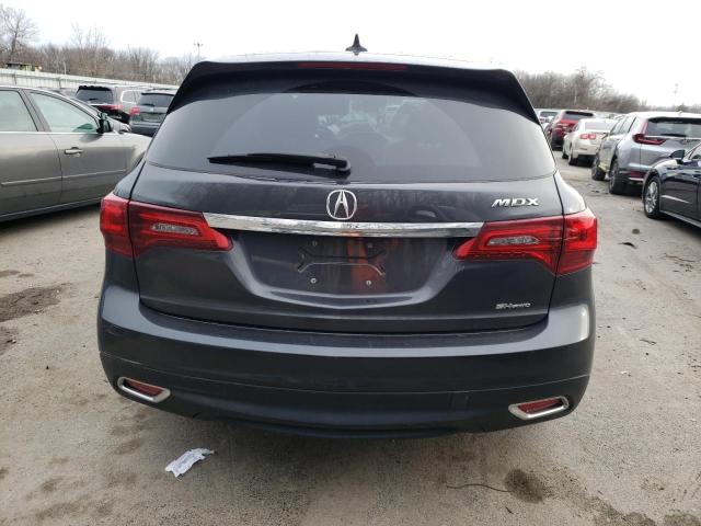 Photo 6 from auction – 2016 ACURA MDX TECHNO with VIN 5FRYD4H41GB033525