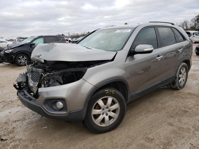 KIA SORENTO LX 2013 with VIN 5XYKT4A22DG365965 - Photo from auction