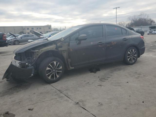 Photo 1 from auction – 2013 HONDA CIVIC EX with VIN 2HGFB2F87DH537190