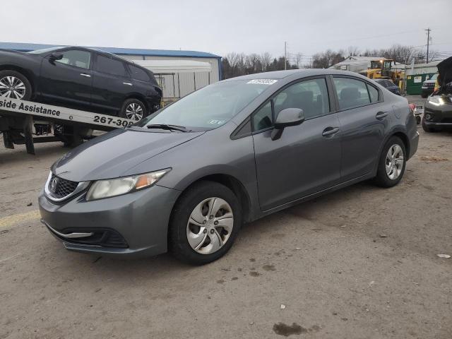 HONDA CIVIC LX 2013 with VIN 19XFB2F51DE245163 - Photo from auction