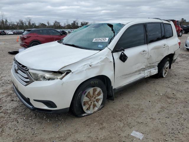TOYOTA HIGHLANDER 2012 with VIN 5TDZK3EH0CS057771 - Photo from auction