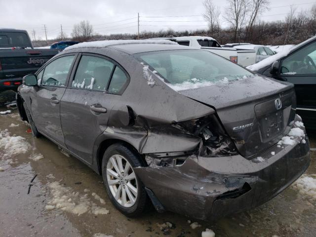 Photo 2 from auction – 2012 HONDA CIVIC EX with VIN 19XFB2F83CE102403