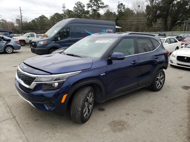 KIA SELTOS EX 2021 with VIN KNDERCAA8M7139715 - Photo from auction