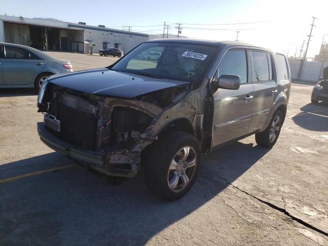 HONDA PILOT EX 2013 with VIN 5FNYF4H43DB065903 - Photo from auction