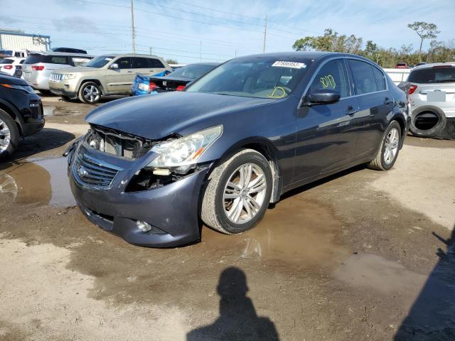 INFINITI G25 BASE 2012 with VIN JN1DV6AP5CM811469 - Photo from auction