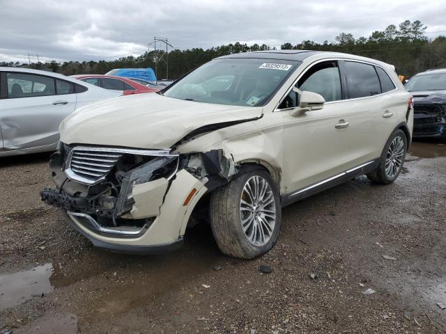 LINCOLN MKX RESERV 2016 with VIN 2LMTJ6LR7GBL32548 - Photo from auction