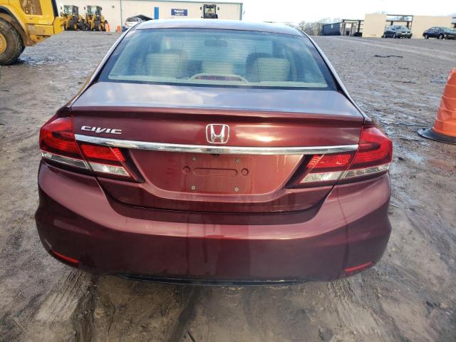 Photo 6 from auction – 2013 HONDA CIVIC EXL with VIN 2HGFB2F90DH508655