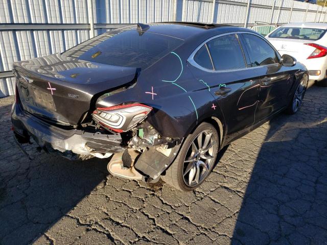 Photo 3 from auction – 2021 GENESIS G70 with VIN KMTG74LE6MU071342