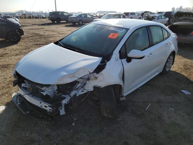 TOYOTA COROLLA LE 2022 with VIN JTDEPMAE3N3033759 - Photo from auction
