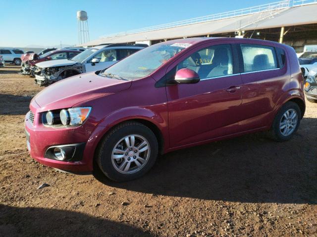 CHEVROLET SONIC LT 2014 with VIN 1G1JC6SH7E4124292 - Photo from auction