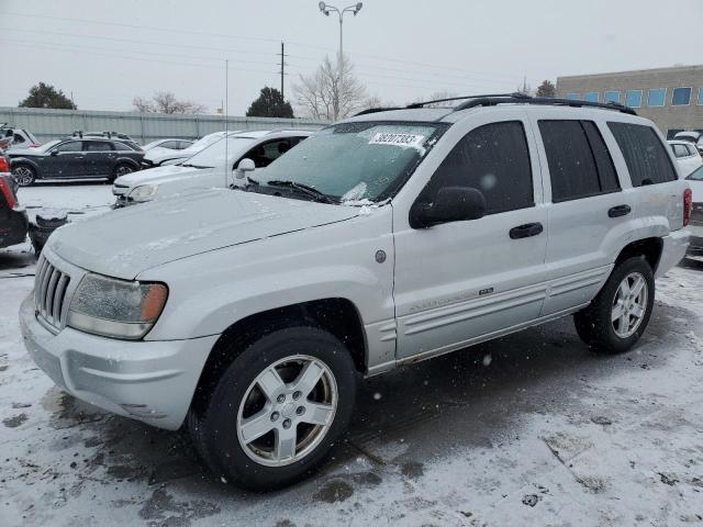 JEEP GRAND CHER 2004 with VIN 1J8GW48S04C332284 - Photo from auction