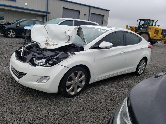 HYUNDAI ELANTRA GL 2012 with VIN 5NPDH4AE2CH150212 - Photo from auction