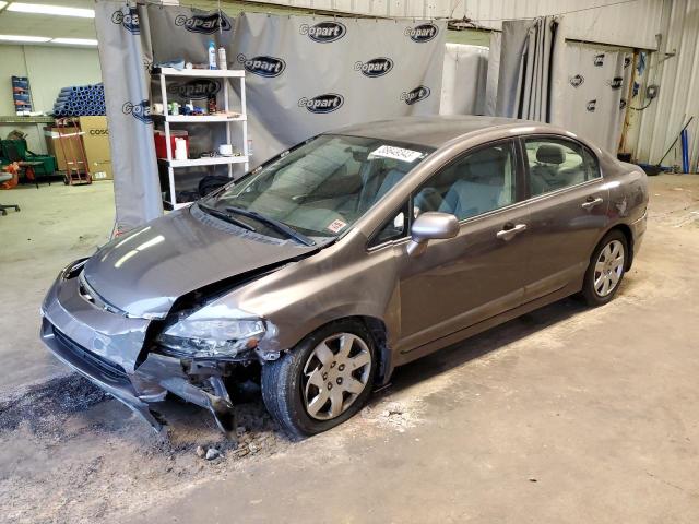 HONDA CIVIC LX 2010 with VIN 2HGFA1F51AH580261 - Photo from auction