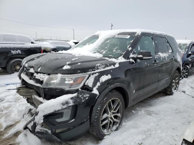 FORD EXPLORER S 2016 with VIN 1FM5K8GT6GGB90625 - Photo from auction