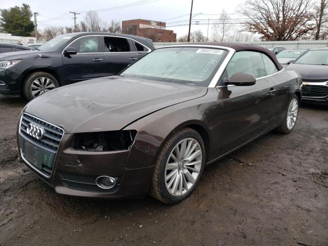 AUDI A5 PREMIUM 2011 with VIN WAULFAFH2BN010885 - Photo from auction