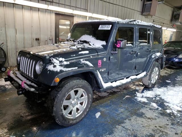 JEEP WRANGLER U 2016 with VIN 1C4BJWEG9GL284624 - Photo from auction