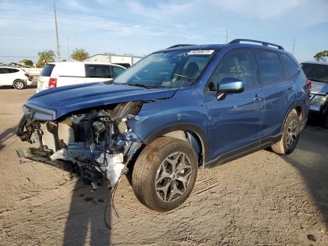 SUBARU FORESTER P 2021 with VIN JF2SKAFC5MH407881 - Photo from auction