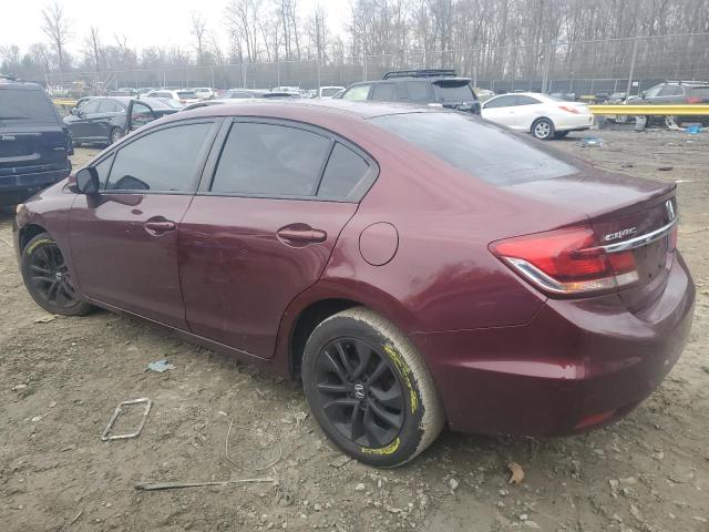 Photo 2 from auction – 2013 HONDA CIVIC EXL with VIN 19XFB2F91DE008045