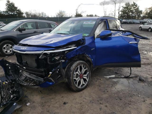KIA SELTOS SX 2022 with VIN KNDETCA20N7284887 - Photo from auction