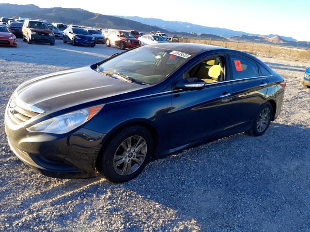HYUNDAI SONATA GLS 2014 with VIN 5NPEB4AC2EH880256 - Photo from auction