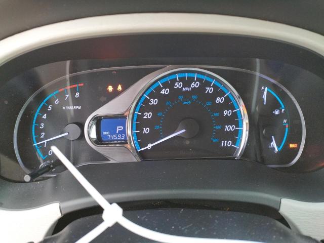 Photo 9 from auction – 2013 TOYOTA SIENNA XLE with VIN 5TDYK3DCXDS369499