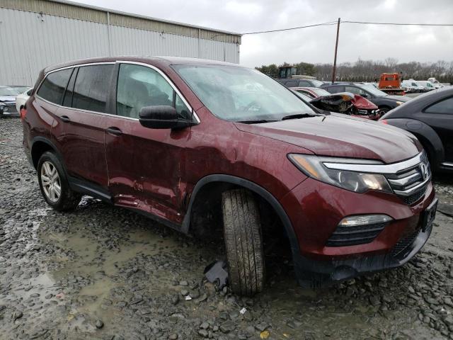 Photo 4 from auction – 2018 HONDA PILOT LX with VIN 5FNYF6H1XJB068620