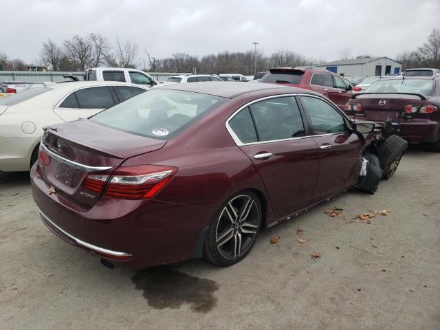 Photo 3 from auction – 2016 HONDA ACCORD with VIN 1HGCR2F52GA246703