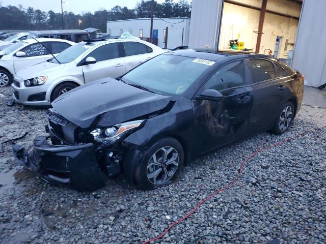 KIA FORTE FE 2020 with VIN 3KPF24AD3LE141587 - Photo from auction