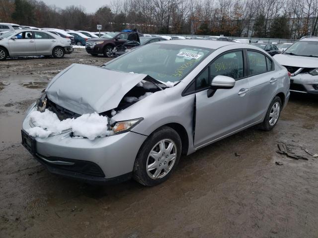 HONDA CIVIC LX 2014 with VIN 19XFB2F57EE245296 - Photo from auction