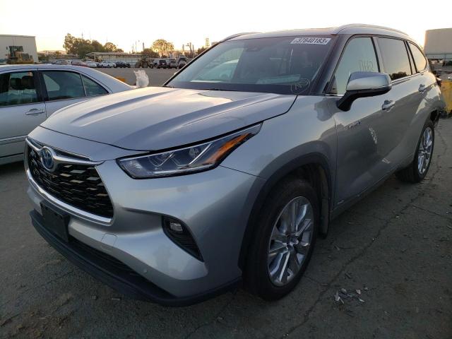 TOYOTA HIGHLANDER 2021 with VIN 5TDDBRCH4MS065597 - Photo from auction
