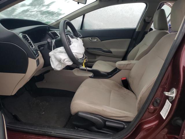 Photo 7 from auction – 2013 HONDA CIVIC LX with VIN 19XFB2F53DE259842
