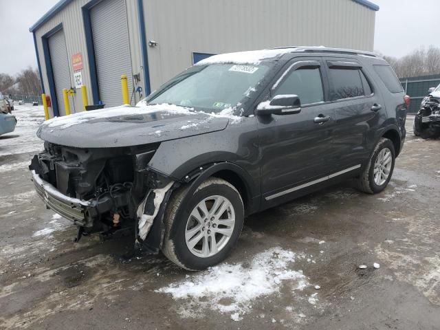 FORD EXPLORER X 2018 with VIN 1FM5K8D81JGA11396 - Photo from auction