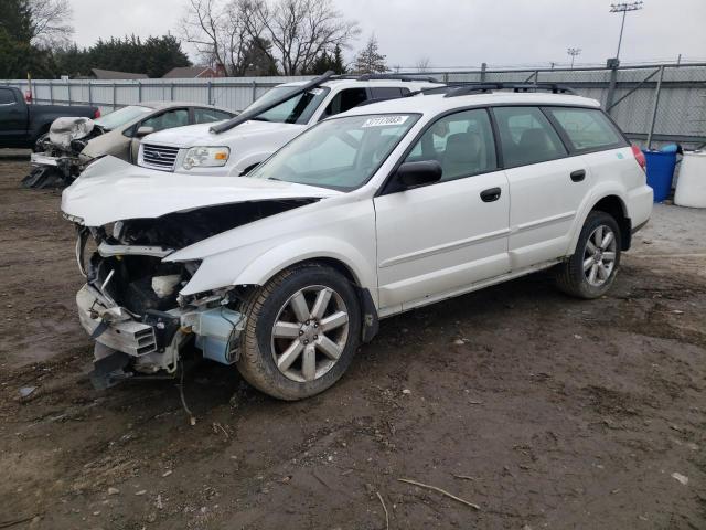 SUBARU OUTBACK 2. 2008 with VIN 4S4BP61C087329909 - Photo from auction