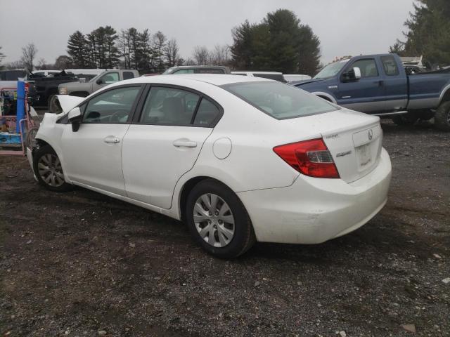 Photo 2 from auction – 2012 HONDA CIVIC LX with VIN 19XFB2F57CE357979
