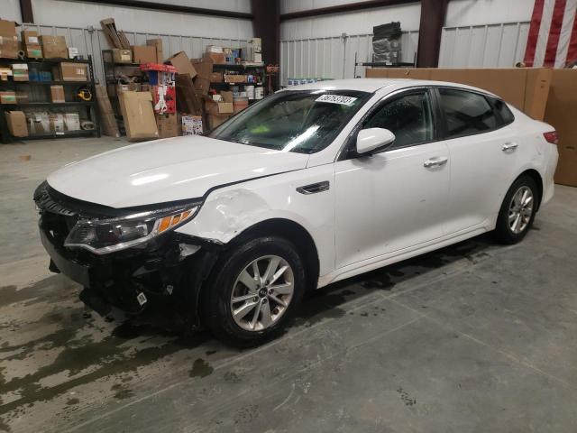 KIA OPTIMA LX 2018 with VIN 5XXGT4L33JG235785 - Photo from auction