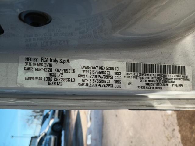 Photo 10 from auction – 2016 RAM PROMASTER with VIN ZFBERFAT1G6C47855