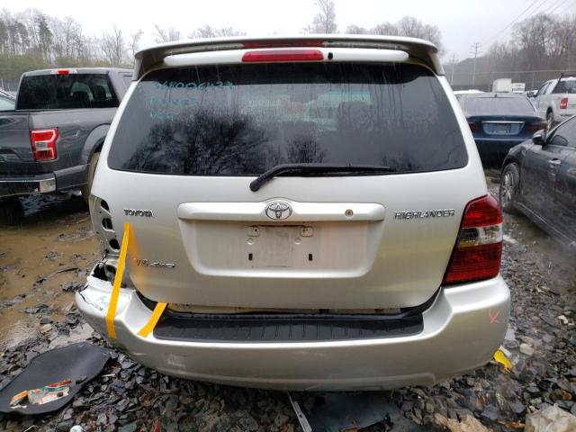Photo 6 from auction – 2006 TOYOTA HIGHLANDER with VIN JTEEP21A160171347