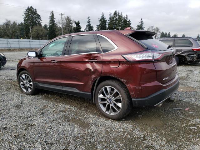 صورة رقم 2 من المزاد - 2016 FORD EDGE TITAN مع VIN 2FMPK4K89GBC53096